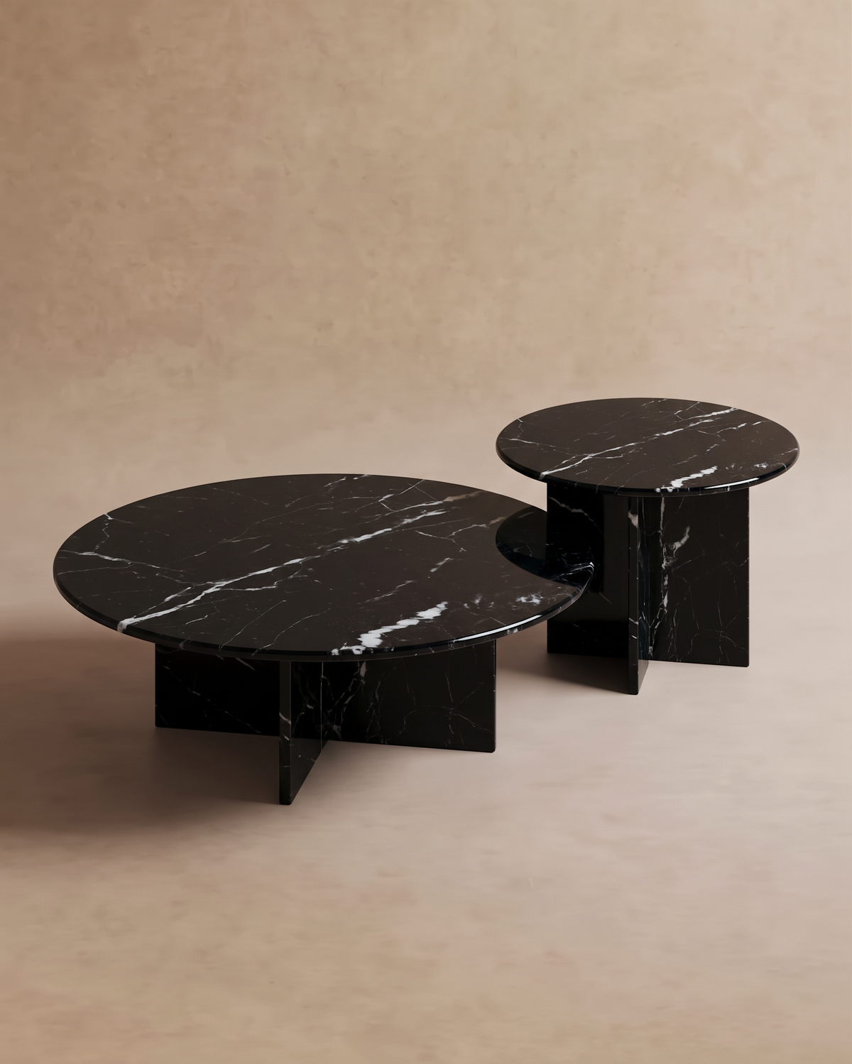 Table basse Duo en marbre