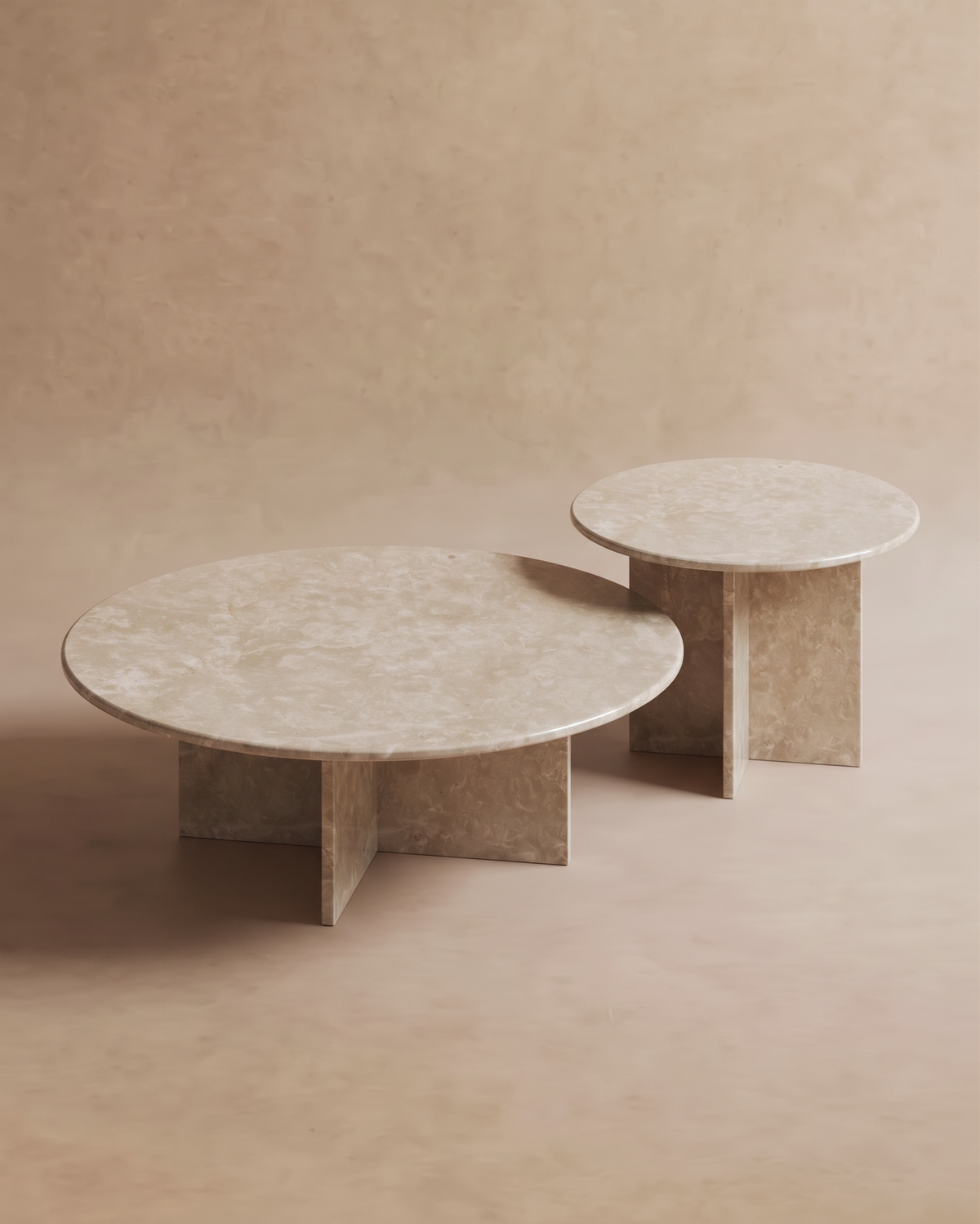 Table basse Duo en marbre