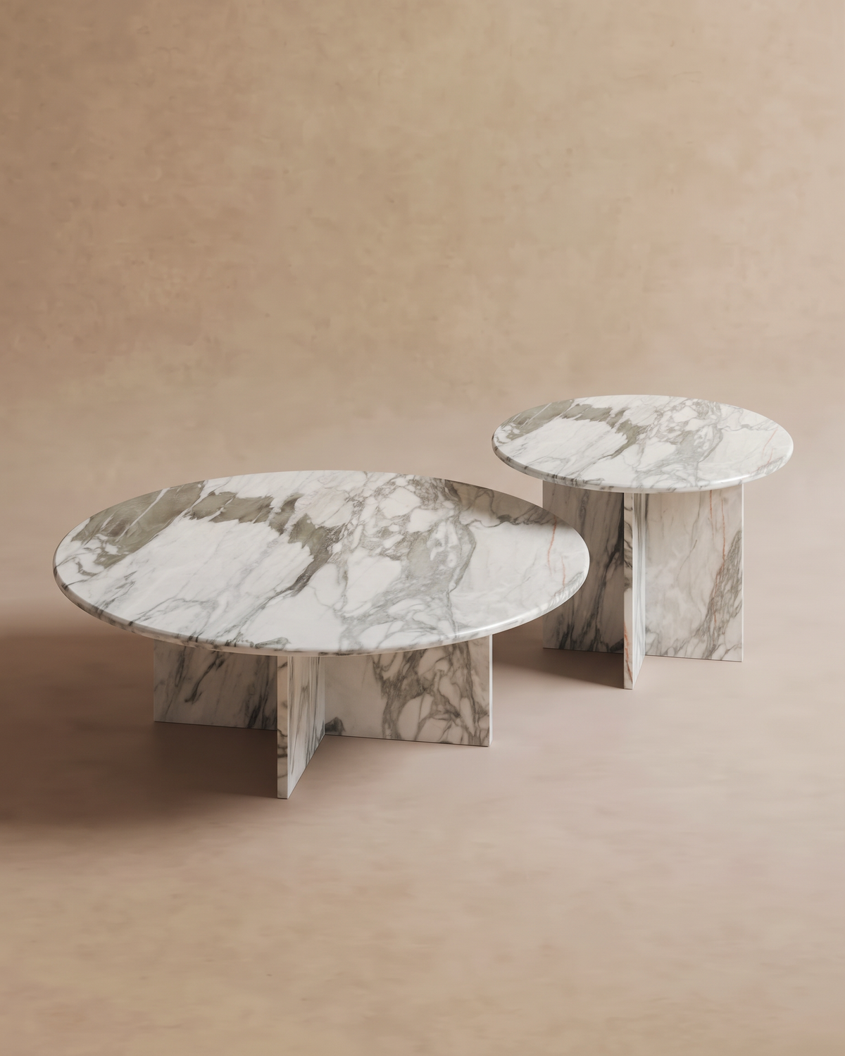 Table basse Duo en marbre