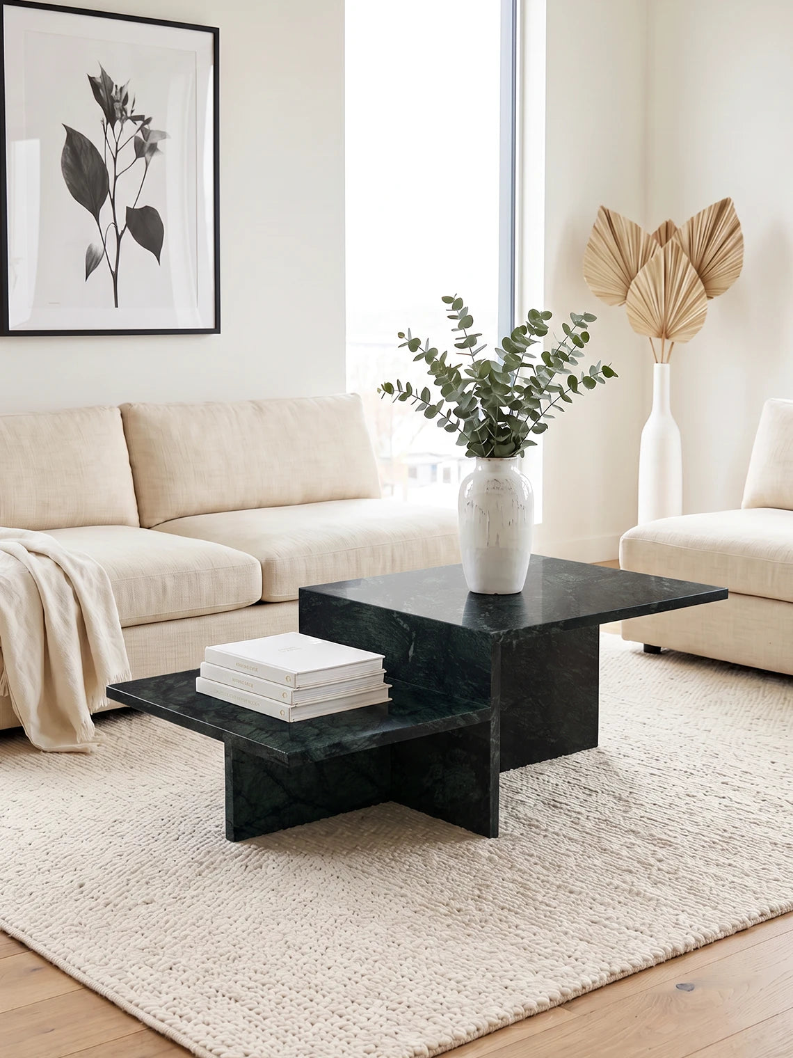Table basse SPLIT en marbre