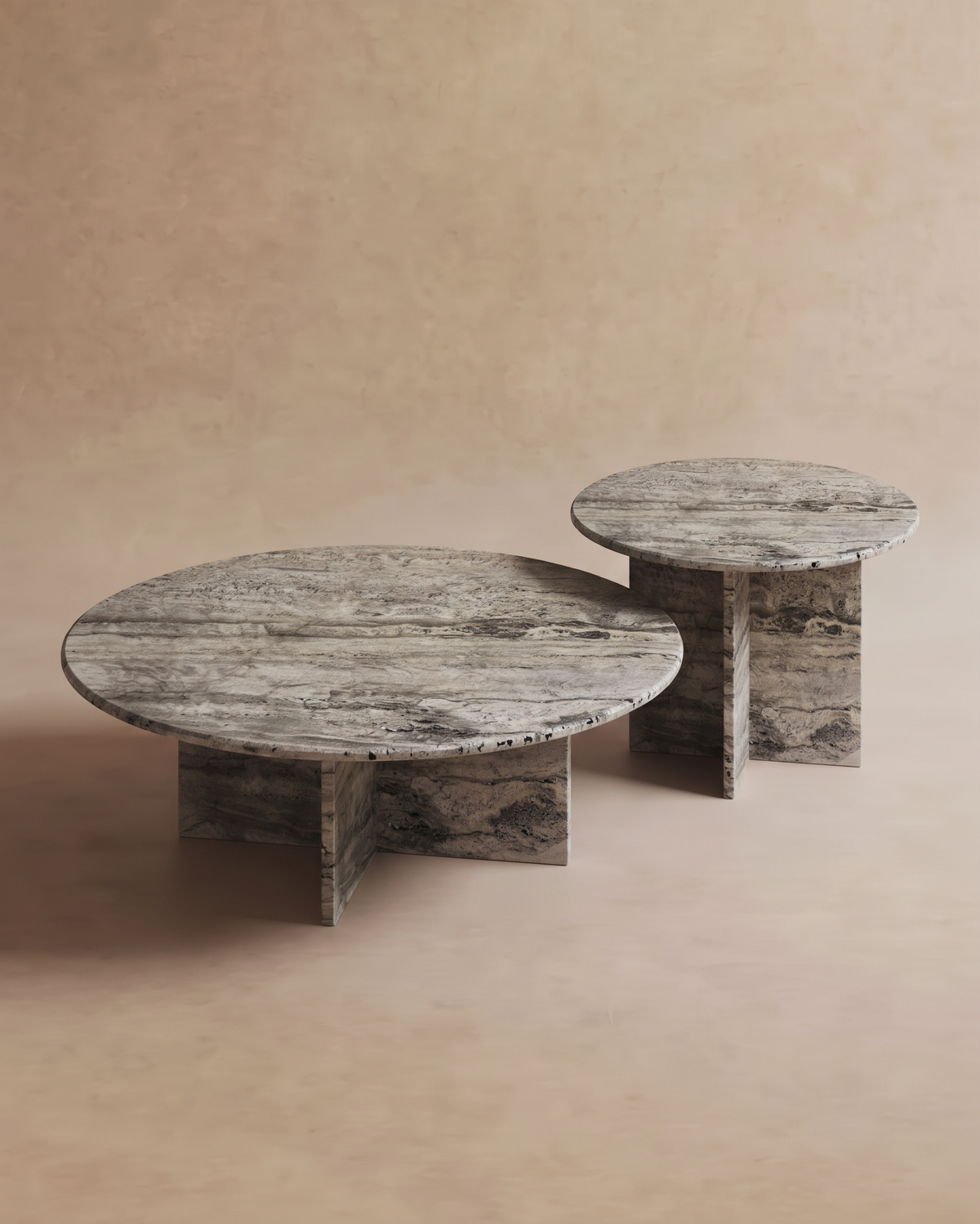 Table basse Duo en marbre