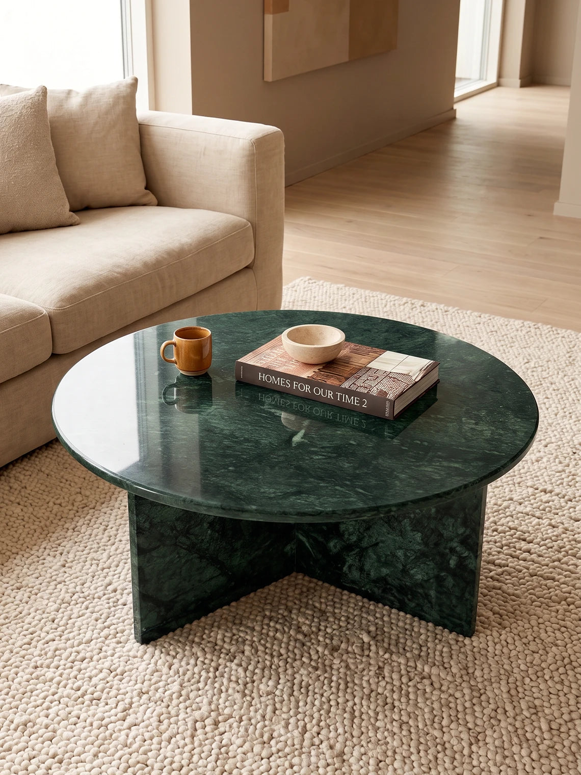 Table basse ORBIT en marbre